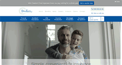 Desktop Screenshot of freedominsurance.com.au
